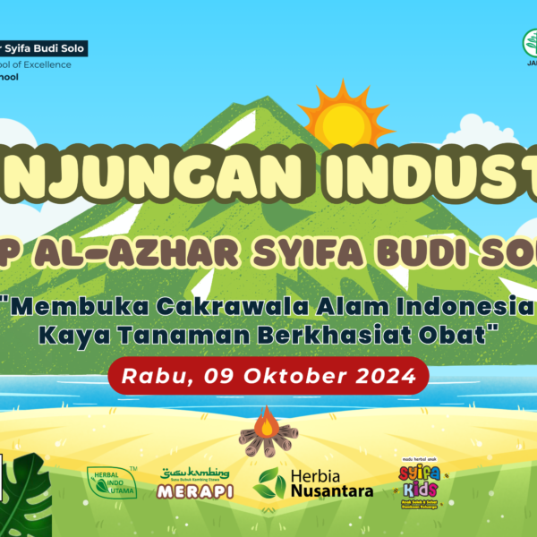 Bersama Siswa SMP Al-Azhar Syifa Budi Solo, Belajar Wirausaha Produk Herbal